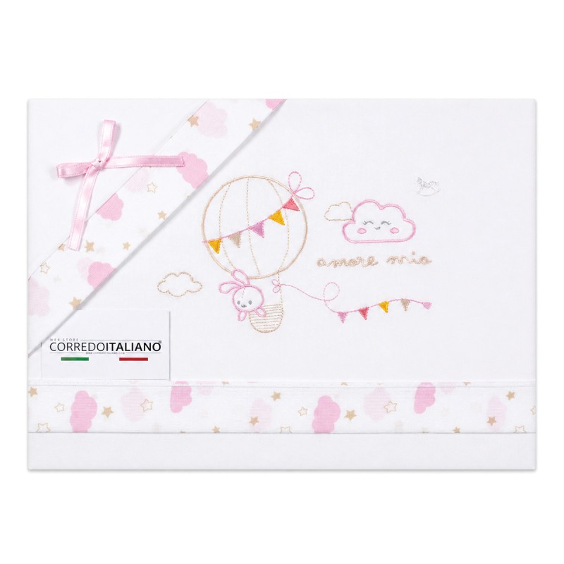 Cradle Pram sheet set - Amore Mio -...