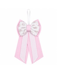 Birth bow with aida cloth to embroider - CI135R - Corredo Italiano