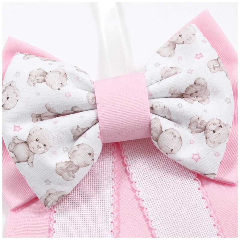 Birth bow with aida cloth to...