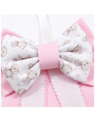 Birth bow with aida cloth to embroider - CI135R - Corredo Italiano