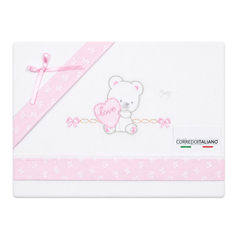 Cradle and Stroller Sheet Set – Love...