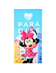 Girls’ FastDry terry beach towel – Minnie Paradise – Disney