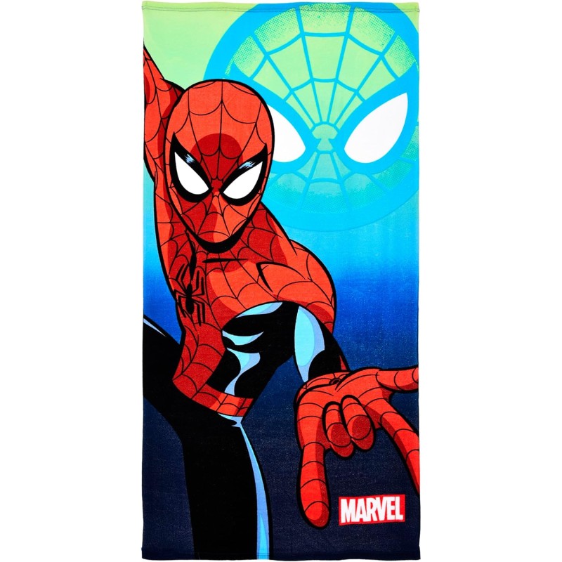 Kids Spiderman Marvel beach towel microfiber superhero design for beach and pool