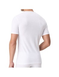 T-shirt uomo in filo di scozia Collo V - VPRT00008 - Perofil