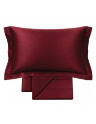 Orchidea - set lenzuola raso puro cotone Bic Ricami letto matrimoniale