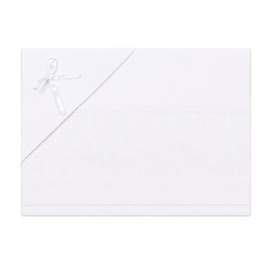 Set lenzuola per culla lettino ricamabile - Corredoitaliano