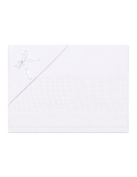 Set lenzuola per culla lettino ricamabile - Corredoitaliano