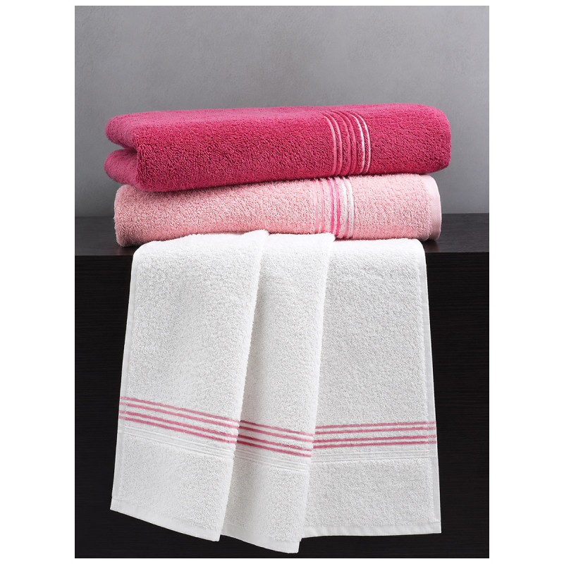 Gabel Titano 3+3 pure cotton terry towel set with jacquard border