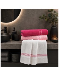 Asciugamani viso e ospite Gabel Titano in cotone 400 gr/mq per bagno moderno e classico