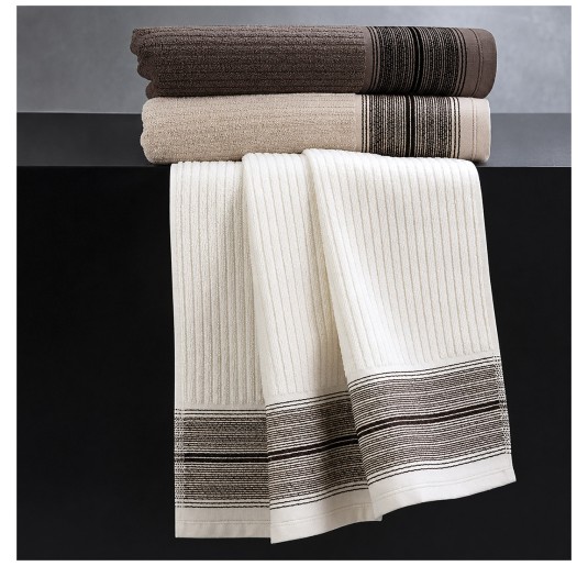 Set of 3 Terry Face Towels and 3 Guest Towels - Ondina -... 2