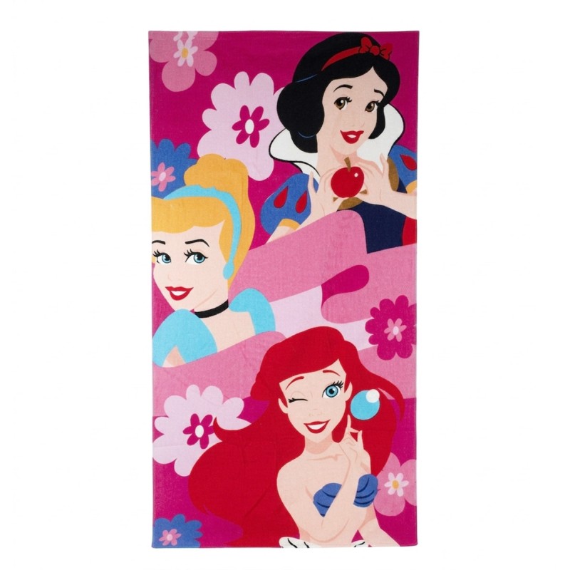 Principesse - telo mare in spugna fastdry Disney