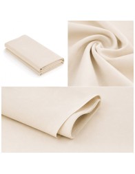 Fabric by the meter 100% pure cotton width 300 cm - Cream