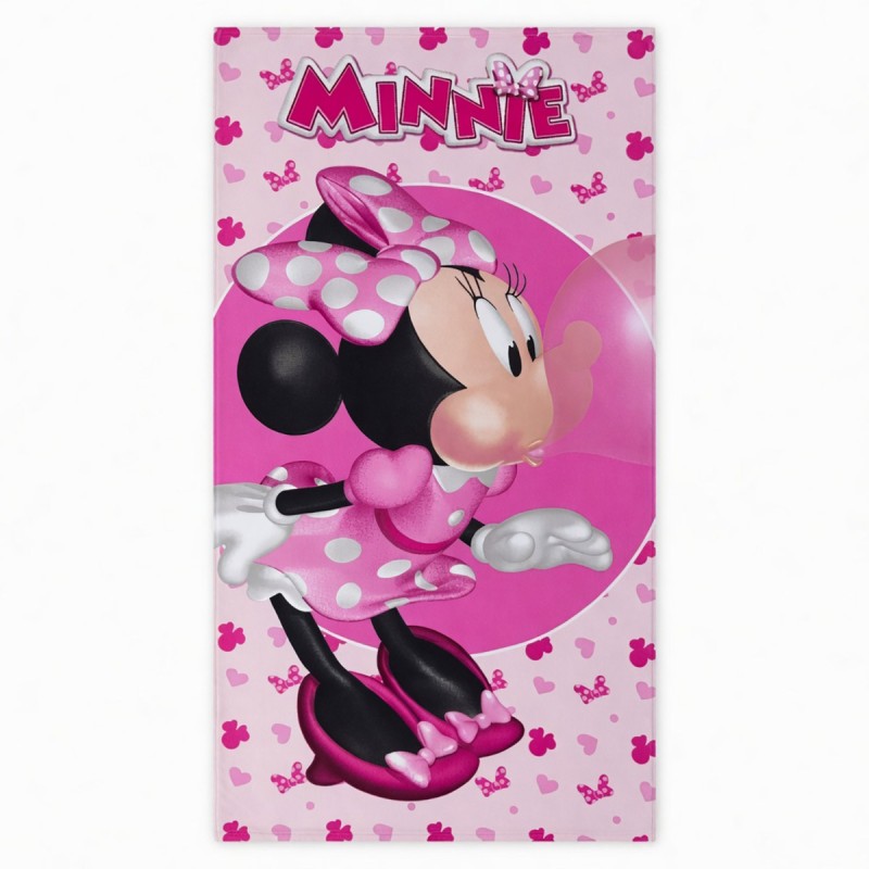 Fast Dry Terry Beach Towel - Minnie -...