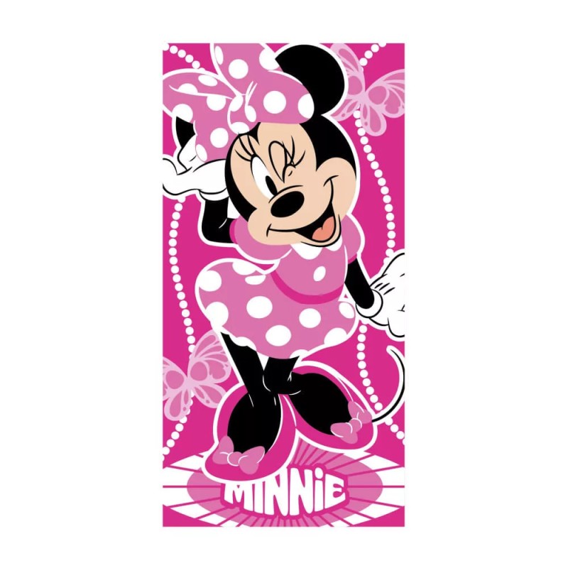 Fast Dry Terry Beach Towel - Minnie...