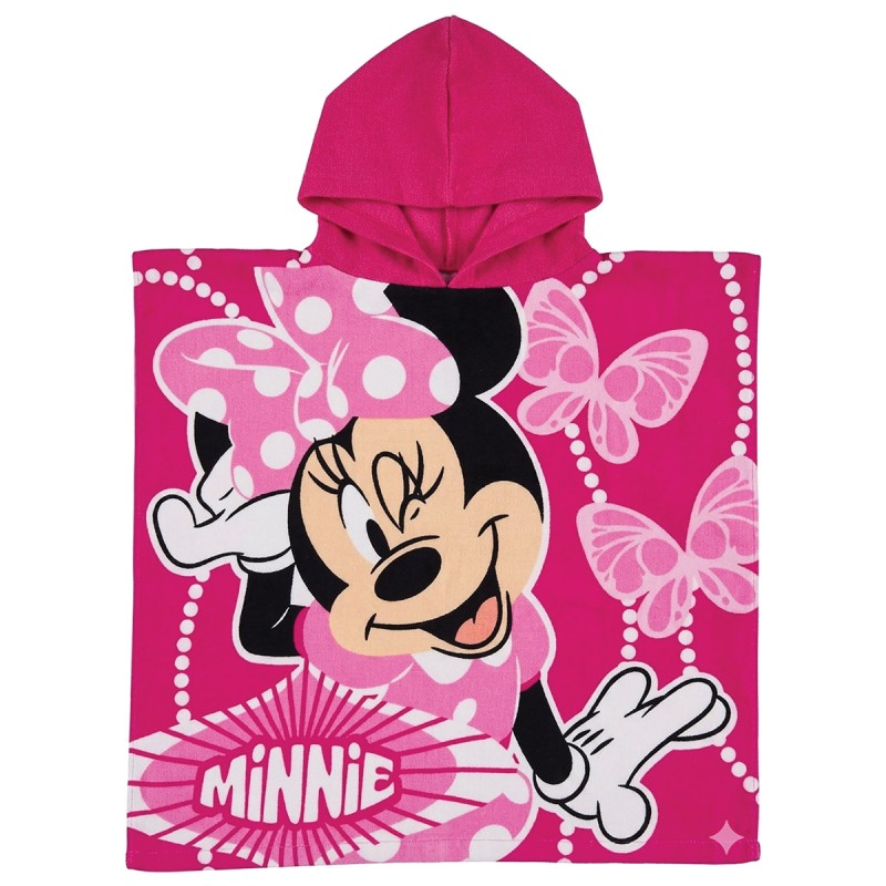 Bathrobe poncho baby fastdry - Minnie - Disney