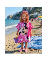 Baby girl bathrobe poncho Minnie - Disney