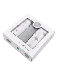Set 3 quadrati di garza cotone - IX4017GR - Ellepi