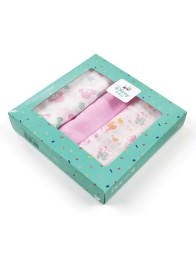 Minnie - Set 3 quadrati di garza cotone art. WX6104B