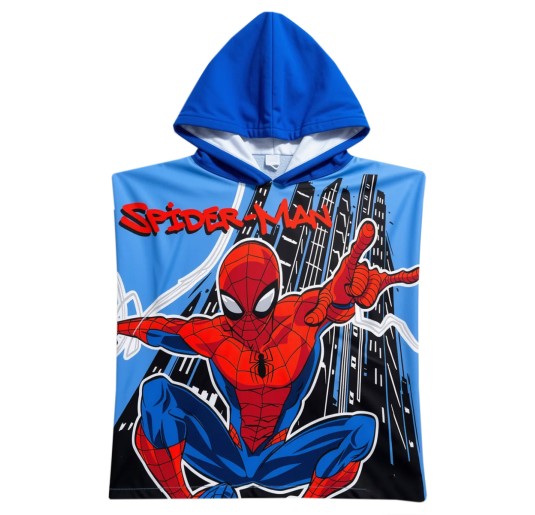 Bambino indossa accappatoio Poncho Spiderman - Marvel 2