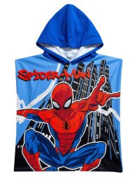 Bathrobe Poncho Kids Fastdry - Spiderman - Marvel