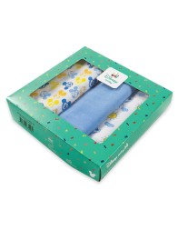Quadrati mussola neonato Disney in cotone garzato 70x70