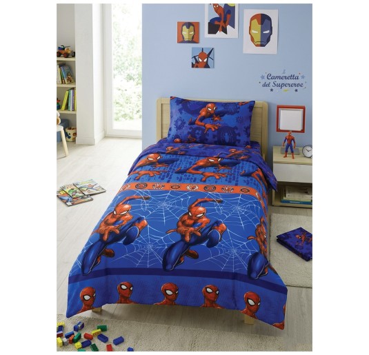 Set lenzuola in cotone 1 posto - Spiderman 244205 - Marvel