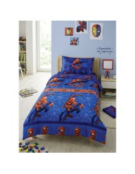 Set lenzuola Spiderman Marvel in cotone per letto singolo