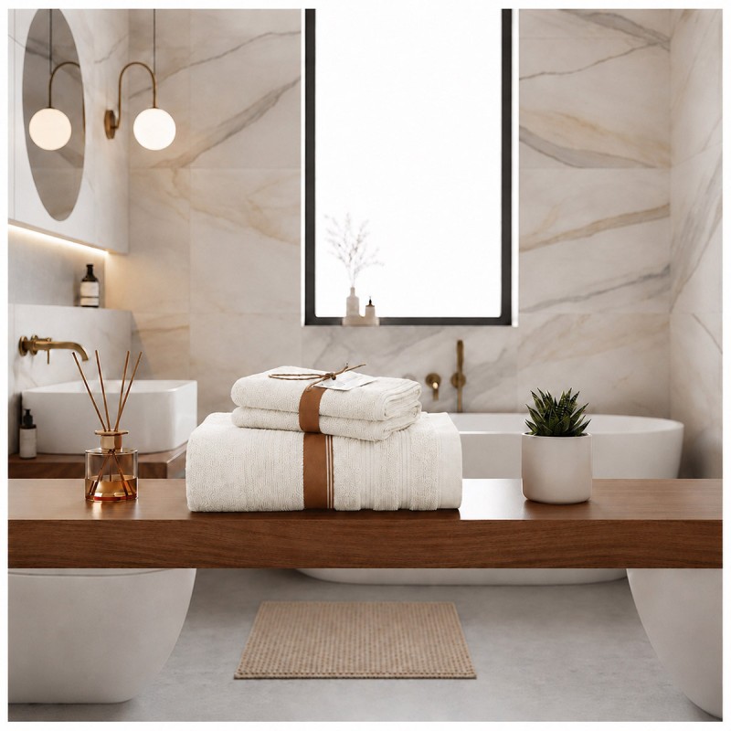 Set of 1 Bath Towel and 1 Guest Towel...