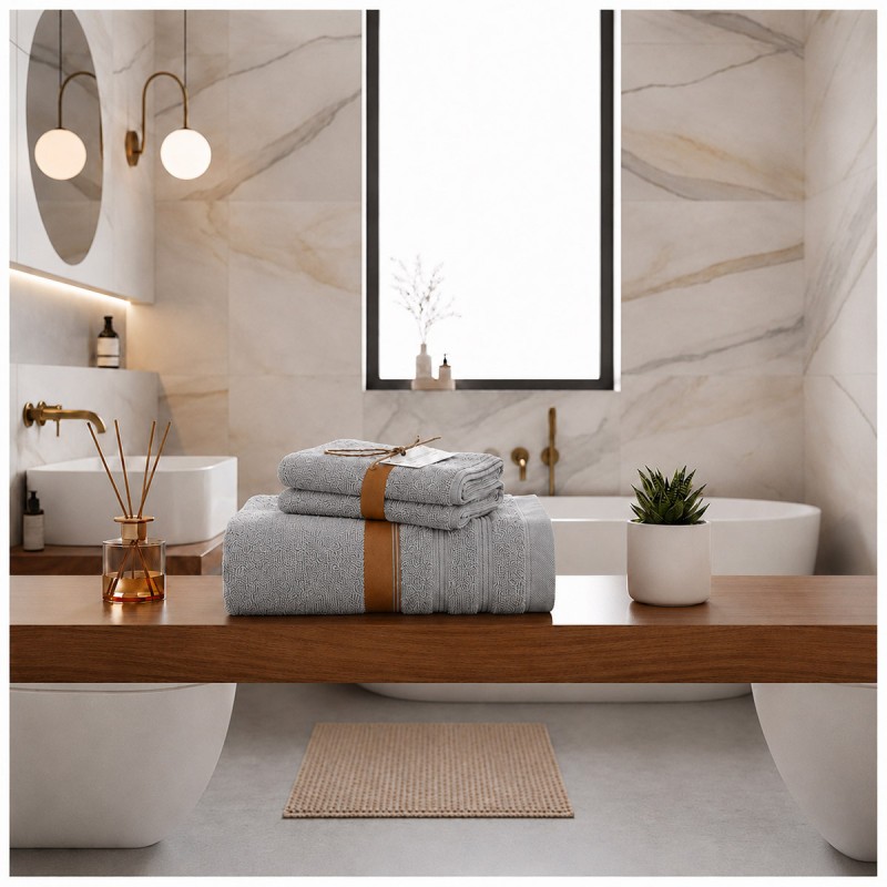 Set of 1 Bath Towel and 1 Guest Towel...