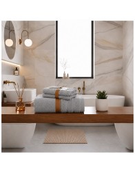 Soffio - set Asciugamani Corredo Italiano® - Ostrica