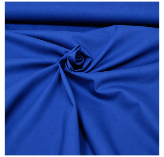 Tessuto puro cotone bluette a metraggio altezza 300 cm 2