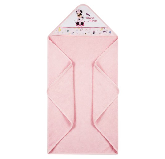Triangle Hooded Towel in Fast Dry Microfiber - Minnie...