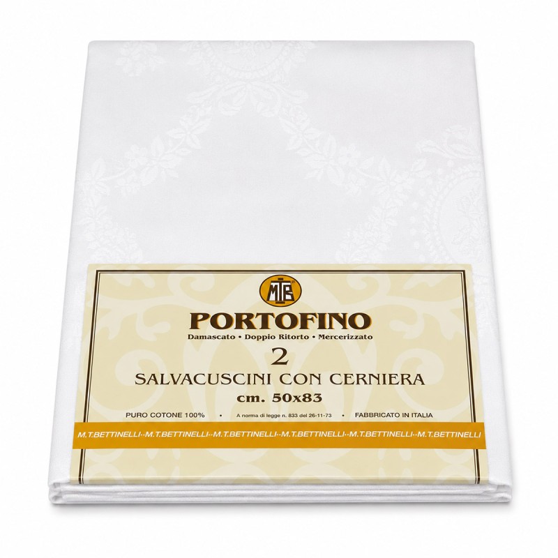 Set di 2 sottofedere guanciale...