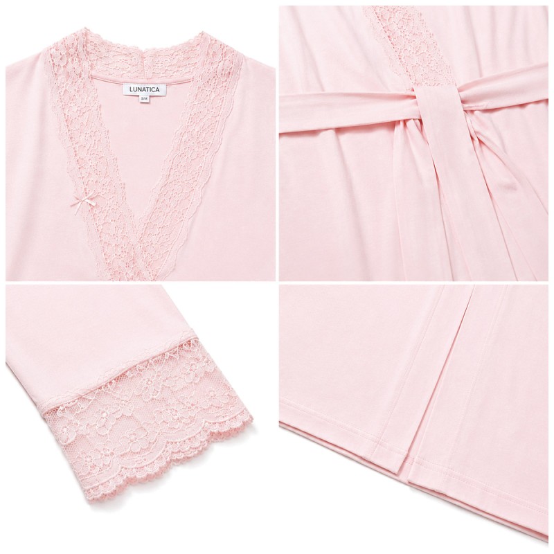 Women’s cotton kimono dressing gown...