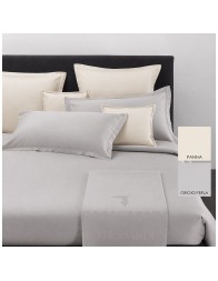 Trussardi Home pure cotton satin double bed sheet set for modern bedrooms