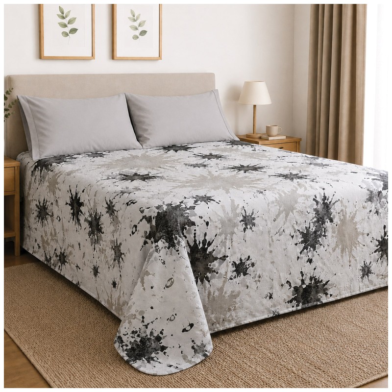 Double bed jacquard bedspread -...