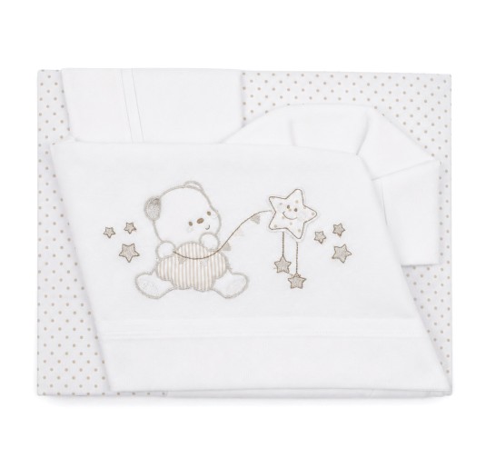 Maxi Cradle Next To Me Sheet Set – Little Bear EX2056 – Bruco Bruco
