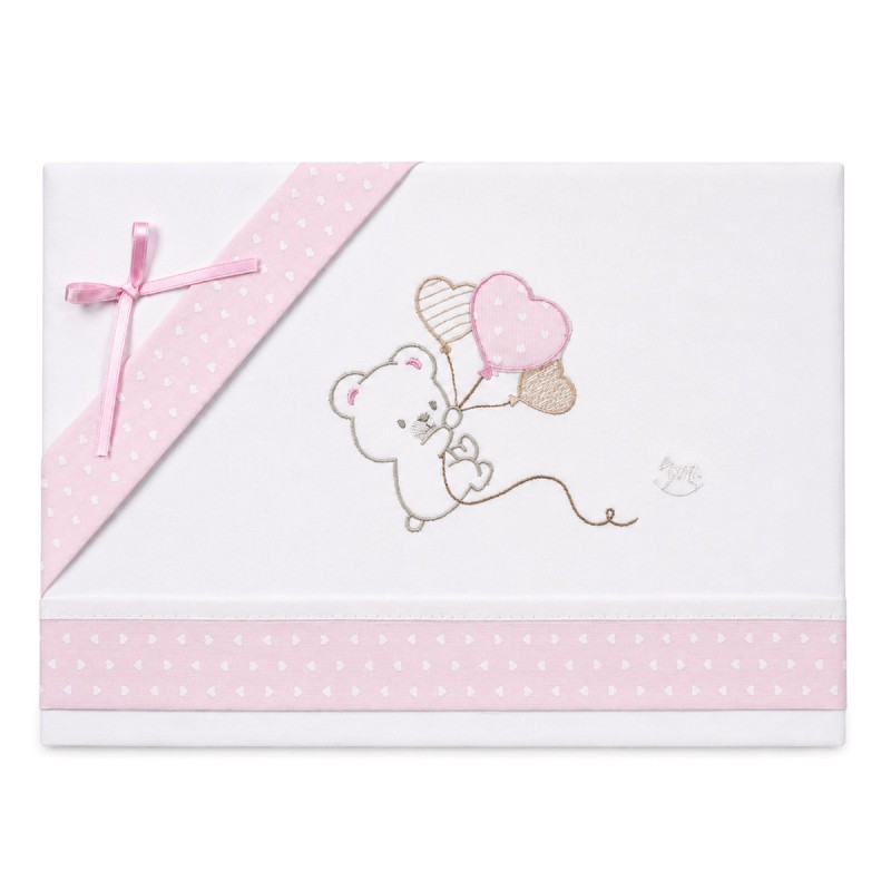 Set cotton sheets for cradle and pram...