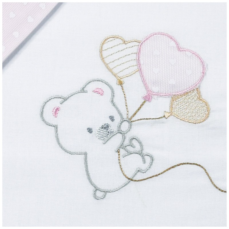 Set cotton sheets for cradle and pram...