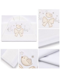Maxi cradle sheet set next to me - Little Bird