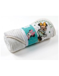 Triangle Hooded Towel in Fast Dry Microfiber - Minnie AUM248 - Disney