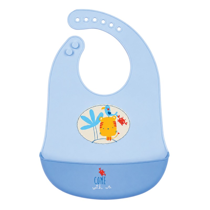 Bavaglino pappa in silicone Ellepi AD9816AZ