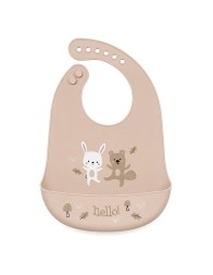 Silicone Feeding Bib - Hello! AD9867TT - Ellepi