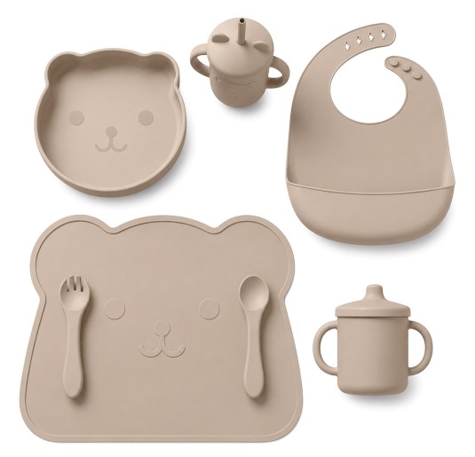 Weaning Silicone Feeding Set - B540 - Batuffolini