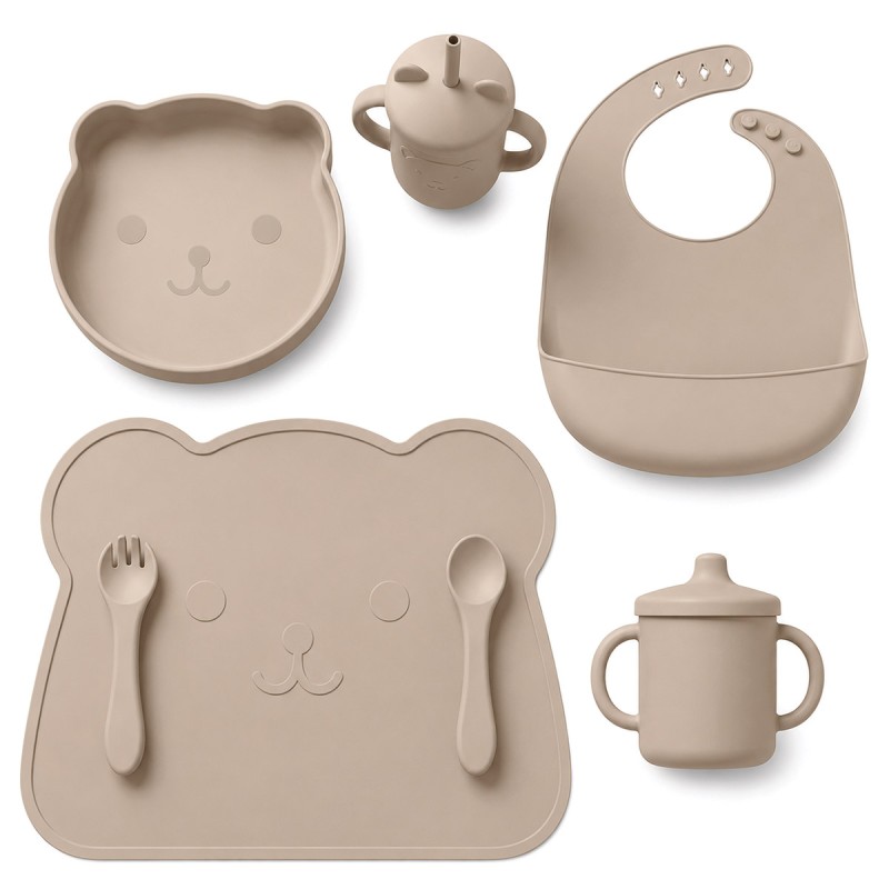 Set pappa svezzamento in silicone -...