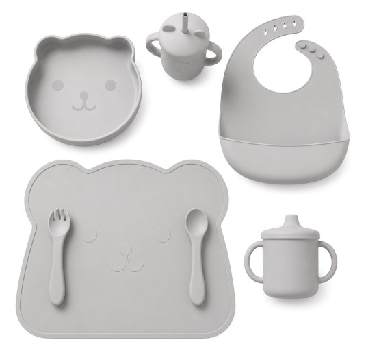 Weaning Silicone Feeding Set - B540 - Batuffolini 2