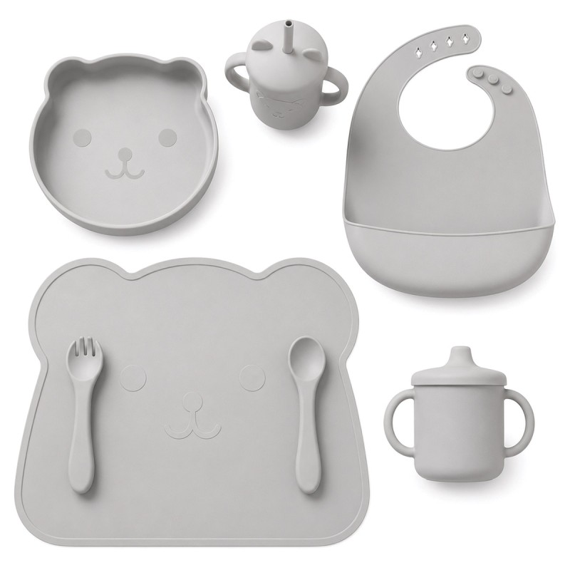 Set pappa svezzamento in silicone -...