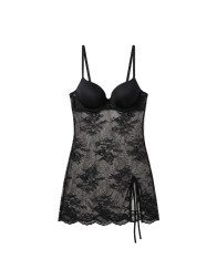 Short Chantilly Lace Slip with Adjustable Thin Straps - Paris - Hanyè