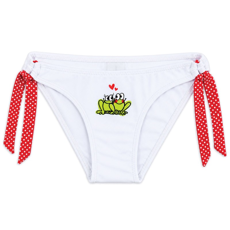 Girls swimsuit - Frogs - Acqua Azzurra