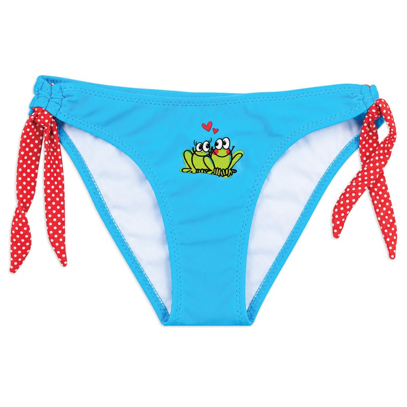 Girls swimsuit - Frogs - Acqua Azzurra
